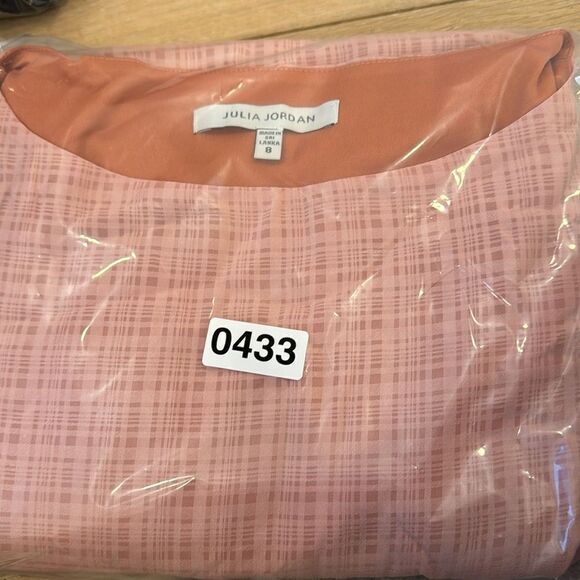 Julia Jordan Balloon Sleeve Patterned Shirt Dress - Picture 6 of 6